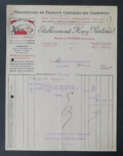 1935 invoice angouleme d'occasion  Expédié en Belgium
