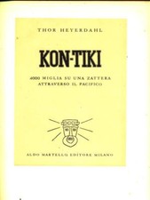 Kon tiki heyerdahl usato  Italia