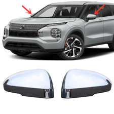 Novo acabamento de tampa de espelho retrovisor cromado para Mitsubishi Outlander 2022-2025, usado comprar usado Novo acabamento de tampa de espelho retrovisor cromado para Mitsubishi Outlander 2022-2025, usado comprar usado  Enviando para Brazil