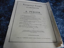 Enseignement complet clarinett for sale  Benton Harbor