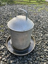 Vintage galvanised metal for sale  LEDBURY