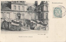 Fontainebleau chateau staircas d'occasion  Expédié en Belgium