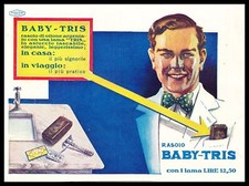 Pubblicita 1932 rasoio usato  Biella