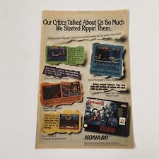 Cartaz promocional Super Castlevania IV SNES Nintendo videogame impresso anúncio década de 1990 raro comprar usado  Enviando para Brazil