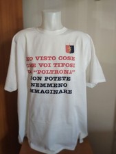 Tshirt ultras genoa usato  Italia