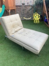 Leather sofa couch for sale  THETFORD