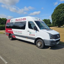 Crafter minibus camper for sale  WARWICK