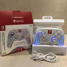 Usado, Controle sem fio PDP Afterglow Wave RGB para Nintendo Switch / OLED - Branco comprar usado  Enviando para Brazil