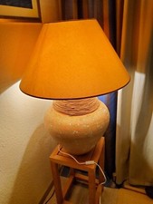 Tischlampe terracotta leuchte gebraucht kaufen  Sulzbach a.Main