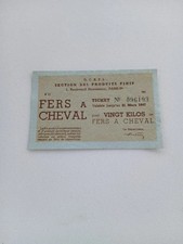 Billet matière fer d'occasion  Le Mans