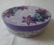 Scatola decorata decoupage usato  Stromboli