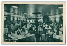 Cartão postal antigo c1940's mezanino piso Carlton café área de jantar Canadá comprar usado  Enviando para Brazil