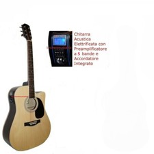 Chitarra acustica elettrificat usato  Valva