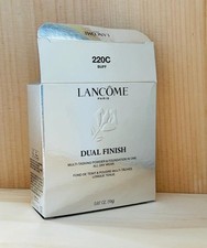 Pó e base LANCOME DUAL FINISH em um ~ #220C BUFF 19g novo na caixa comprar usado  Enviando para Brazil