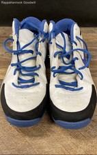 Tênis de basquete Nike Air Visi Pro 4 branco azul cano médio masculino tamanho 10 comprar usado Tênis de basquete Nike Air Visi Pro 4 branco azul cano médio masculino tamanho 10 comprar usado  Enviando para Brazil