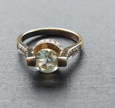 Grüner amethyst silberring gebraucht kaufen  Rielasingen-Worblingen