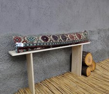 BODY BOLSTER Travesseiro Turco Lombar Longo, Vintage Estilo Boho Kilim Lã Turca  comprar usado  Enviando para Brazil