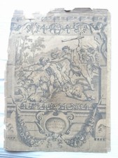 Carracci gravure xviii d'occasion  Périgueux