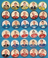 1961-62 JELLY SHIRRIFF SALADA FOODS NHL MOEDA DE HÓQUEI 61-62 MOEDAS 1-120 VER LISTA comprar usado  Enviando para Brazil