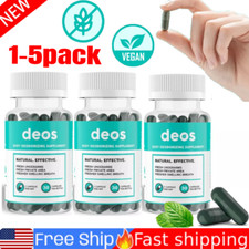 1-5X Novo Suplemento Desodorante Interno DEOS - Desodorizante de Corpo Inteiro - (30 Cápsulas) ~ comprar usado  Enviando para Brazil