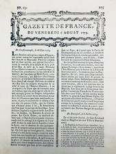 Gdańsk 1773 pologne d'occasion  Tuchan