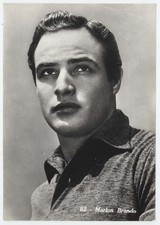 Marlon brando cartolina usato  Vanzaghello