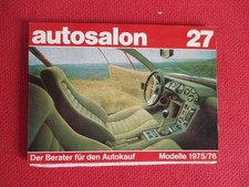 AUTOSALON IN BUCHFORM  MODELLE 1975 / 76 na sprzedaż  Wysyłka do Poland