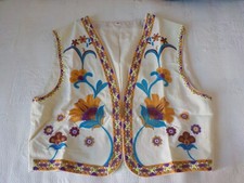 Gilet boléro broderie d'occasion  Vichy