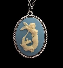 Vintage mermaid necklace for sale  Kansas City