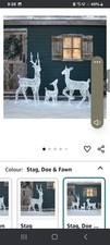 Reduced.reindeer christmas out for sale  GODALMING