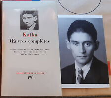 Kafka pléiade oeuvres d'occasion  Lingolsheim