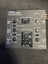 Usado, ENTRADA DE 6 CANAIS CLARION MCD360 3 VIAS CROSSOVER ELETRÔNICO COM SAÍDAS RCA DE 5 VOLTS comprar usado  Enviando para Brazil