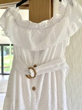 Zara white shoulder for sale  PONTYPOOL