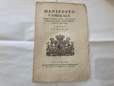 Manifesto camerale prezzi usato  Varese
