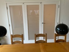 Wooden folding doors for sale  ROYSTON