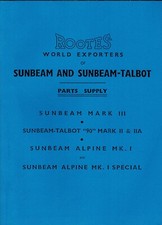 Sunbeam sunbeam talbot for sale  HOOK