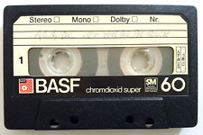 Musicassetta basf chromdioxid usato  Ferrara