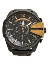 ParadiseFound DZ-4309 Relógio Analógico Oversized Preto Design Ousado Excelente JAPÃO comprar usado  Enviando para Brazil