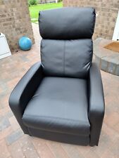 Faux leather reclining for sale  BRANDON