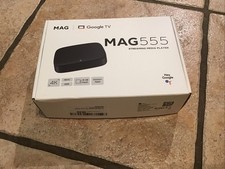 *Novo reprodutor de mídia streaming 2025 MAG 555 4K com TV infomir, 4K HDR a 60 comprar usado  Enviando para Brazil