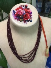 Collier rubis facettes d'occasion  Callac