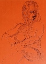 Original large nude for sale  National City