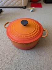 Creuset 22cm enamel for sale  BOLTON