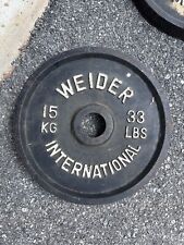 Weider international 15kg for sale  Mobile