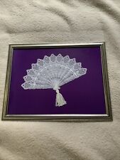 Beautiful framed lace for sale  NOTTINGHAM
