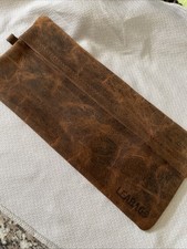 Mäppchen leder braun gebraucht kaufen  Babenhausen