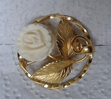 Vintage 12k brooch for sale  STRANRAER