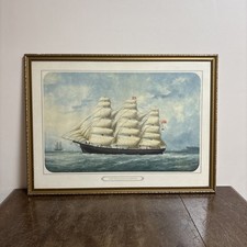 Framed maritime print for sale  WIMBORNE