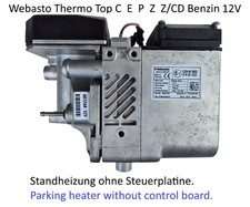 Webasto Thermo Top C E P Z/CD Benzyna Ogrzewanie postojowe bez płytki sterującej JAK NOWE na sprzedaż  PL