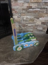 Wooden alligator push for sale  Richmond